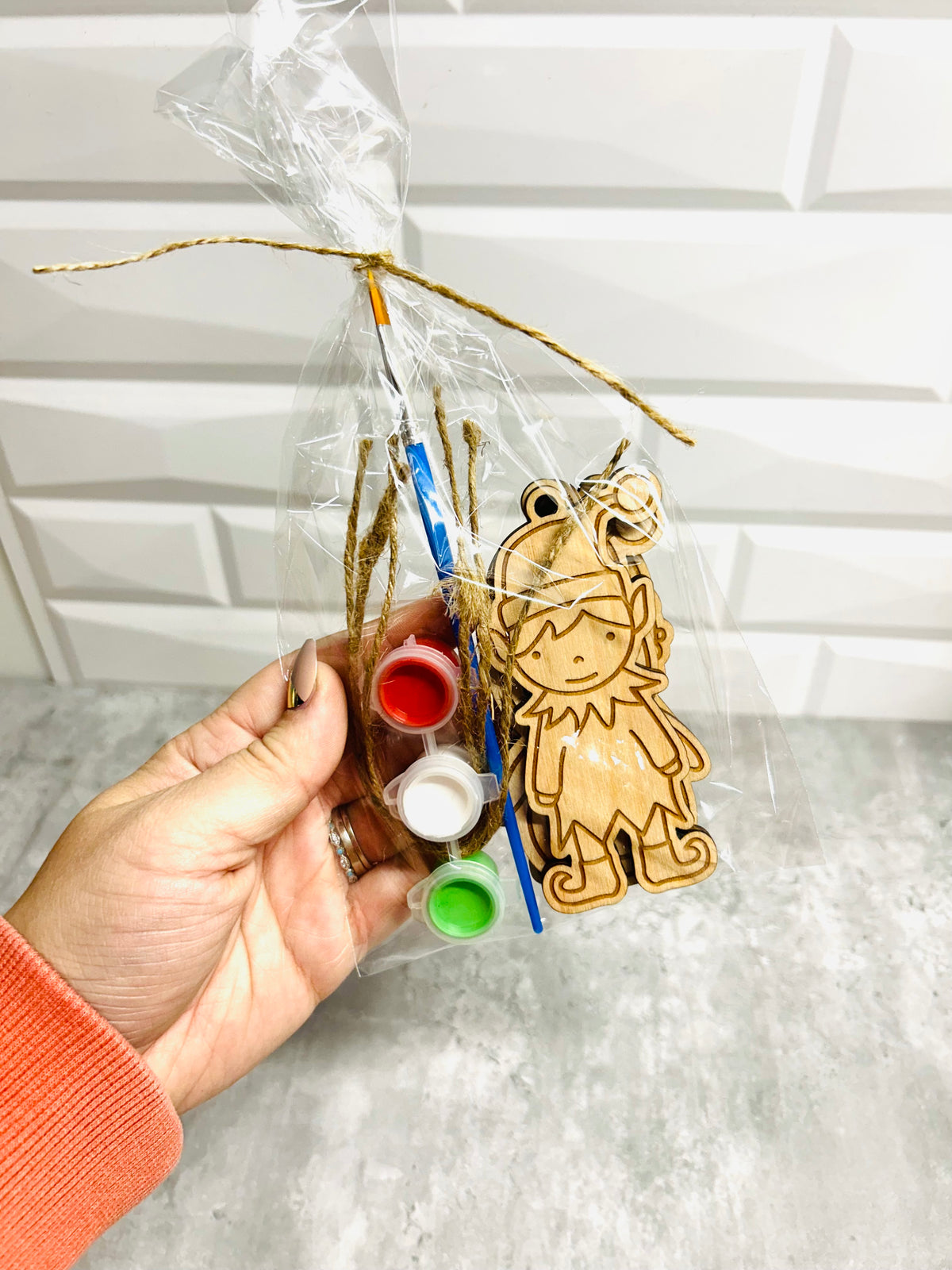 Christmas paint kit bags