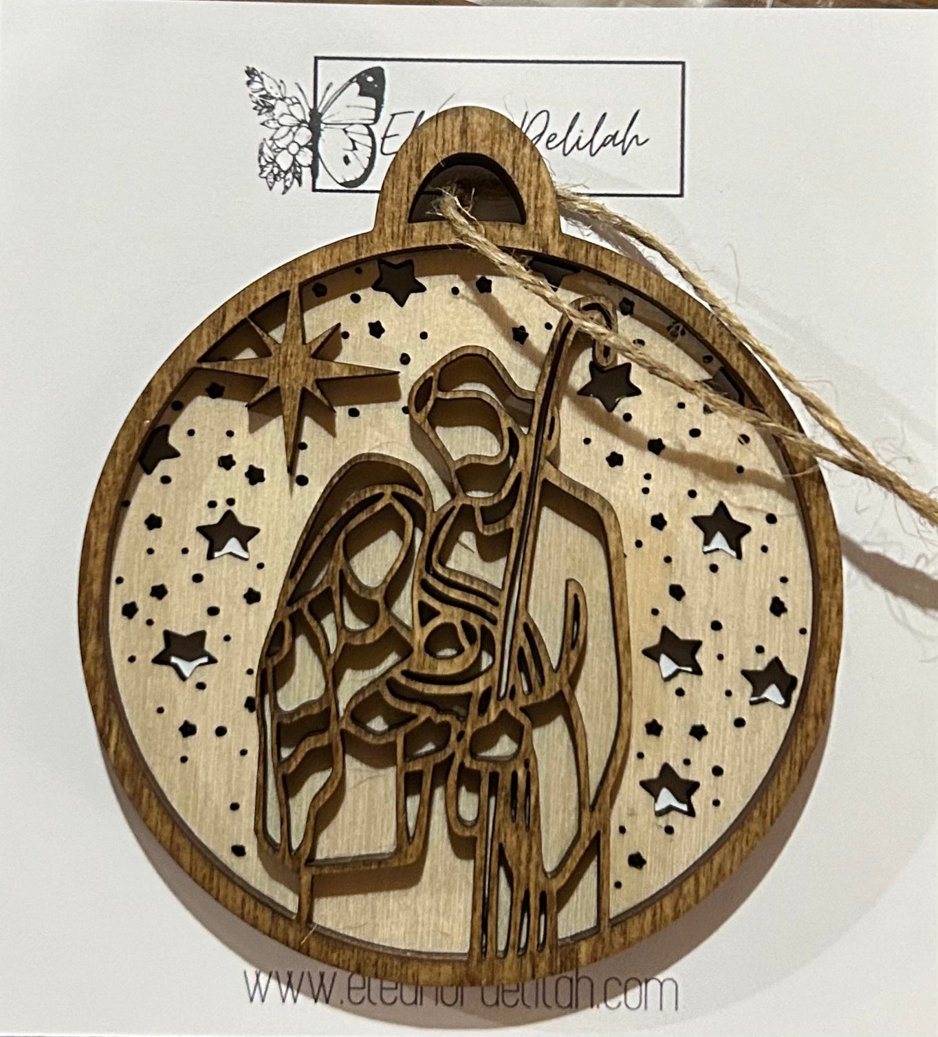 Holy Family Ornament