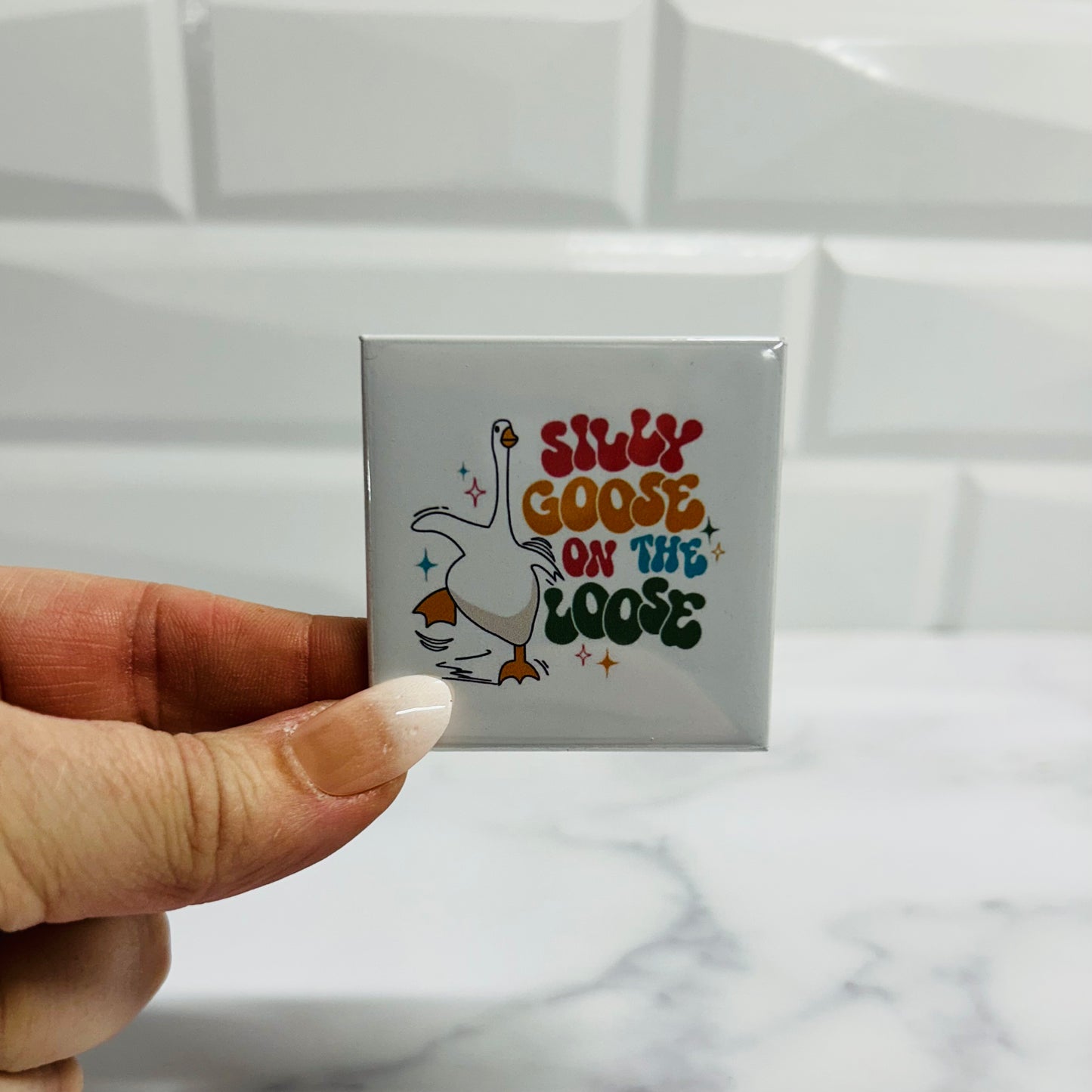 Silly Goose magnet