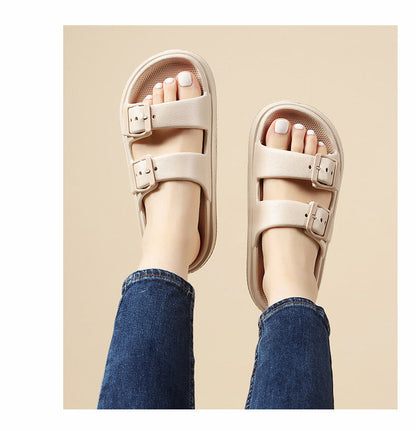 RTS: The Buckle Cloud Bead Cushion Sandal-