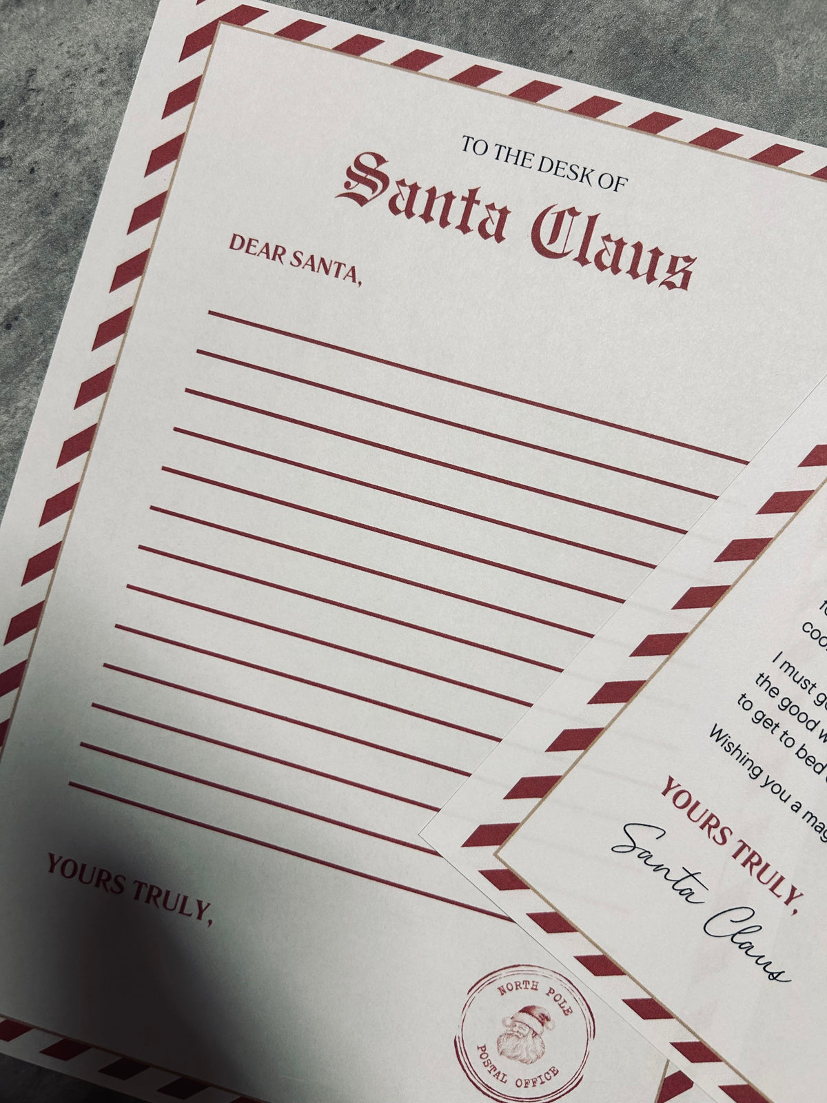 Nice List Letter and Ornament