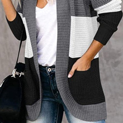 RTS: Zora three tone cardigan-