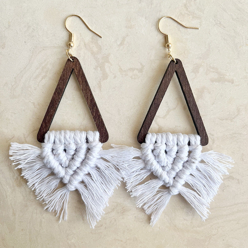 *RTS* Macrame Earrings (multiples Colors)