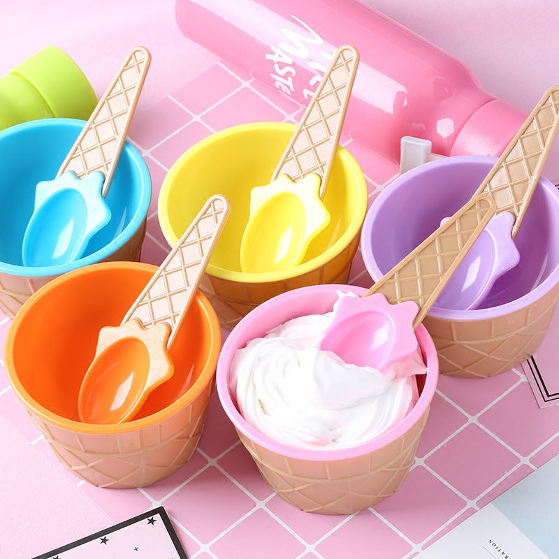 *RTS: Ice Cream Bowl and Spoon Set*