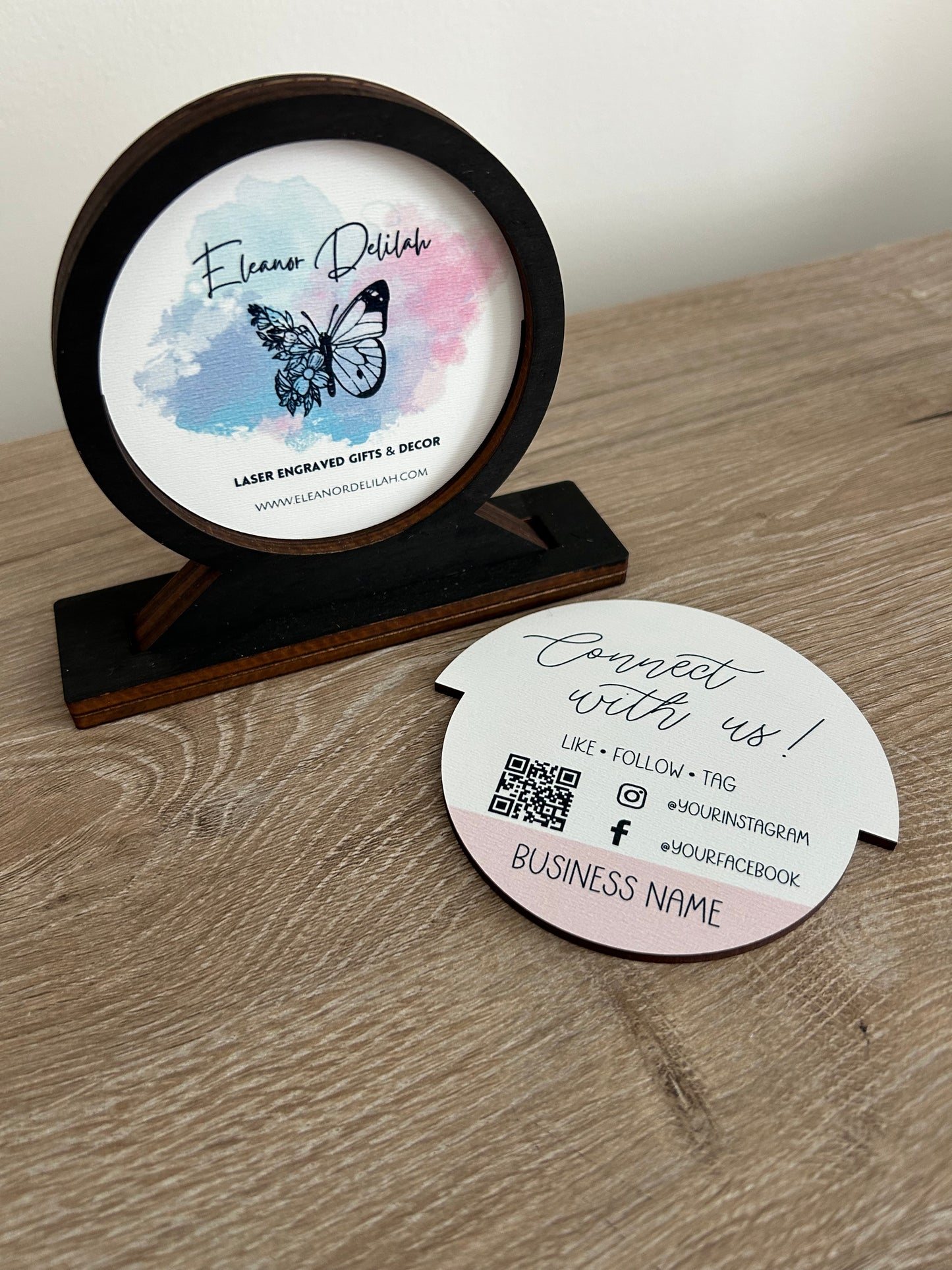 4” Interchangeable sign - Small biz package