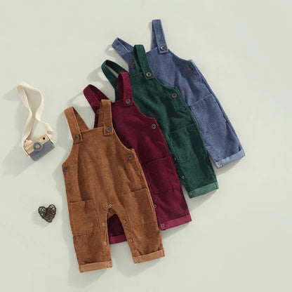 RTS: Corduroy Overall Jumper-