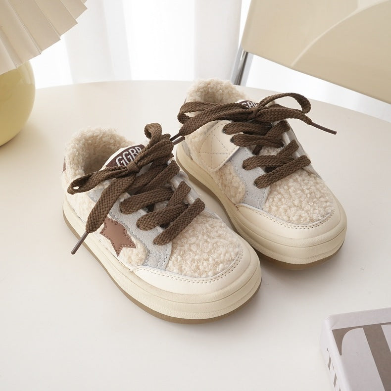 RTS: Fleece Lined Star Shoe-