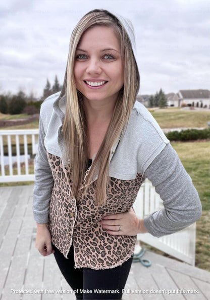 RTS: LEOPARD AND SWEATER SHACKET-