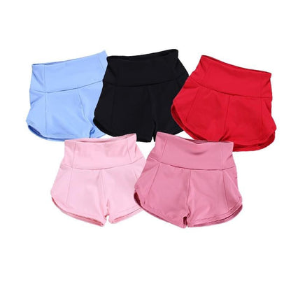 RTS: MAMA and ME Solid Color Athletic Shorts-