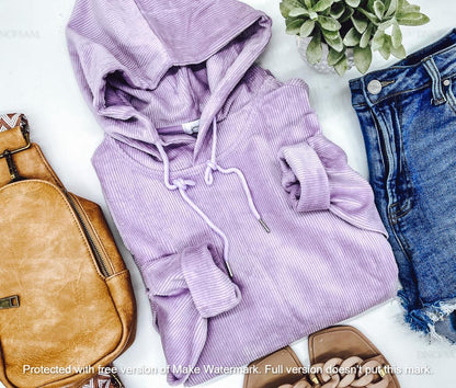 RTS: THE CHARLIZE CORDUROY HOODIE (FOREVER3AM BRANDED)-