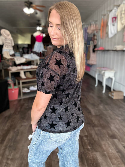 RTS: Sheer Star shirt-