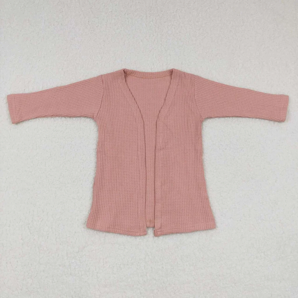 RTS: Kids Waffle Knit Cardi-