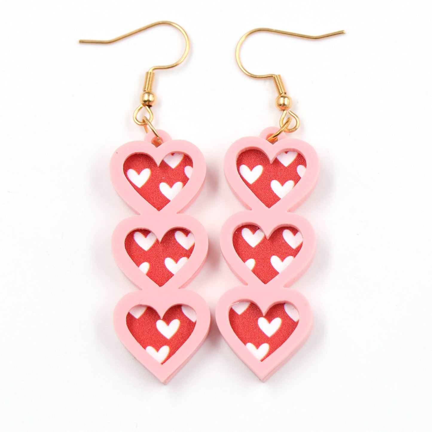 *RTS*  Acrylic Heart Dangles