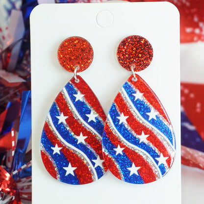 *RTS: Acrylic USA Drop Studs*