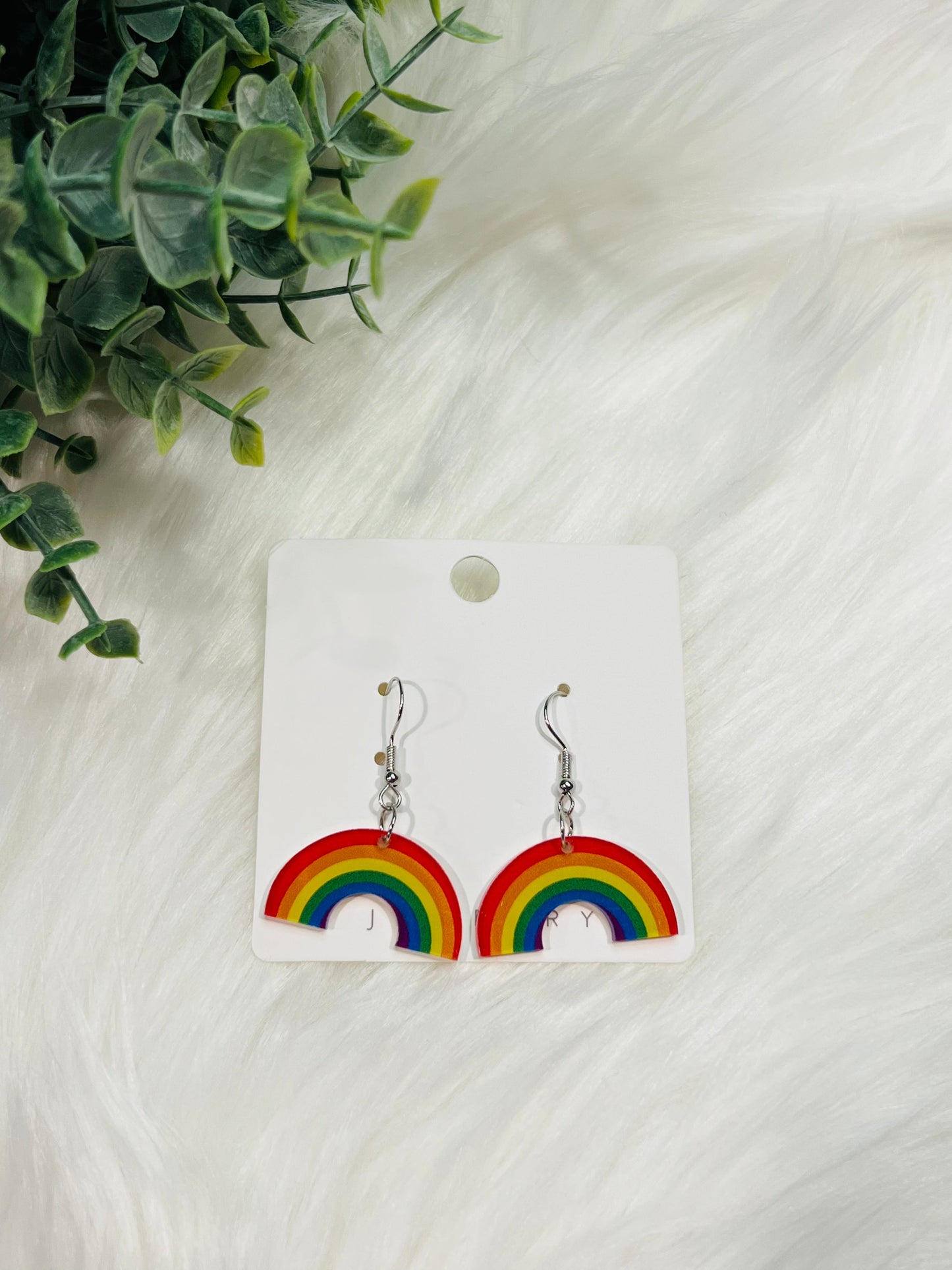 *RTS* Acrylic Rainbow Dangles