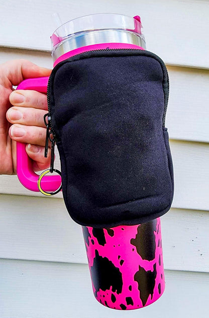 RTS: Tumbler Velcro Pouch and Keyring-