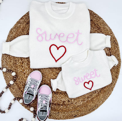 rts: Mommy and Me Valentine's Sweetheart Sweater*