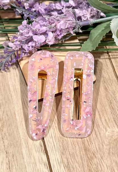 *RTS* Acrylic Hair clip SETS