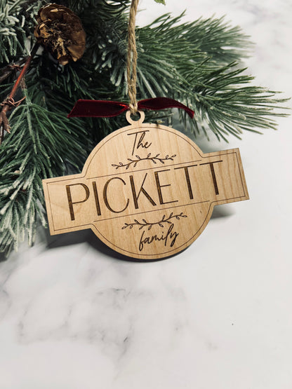 Family ornament
