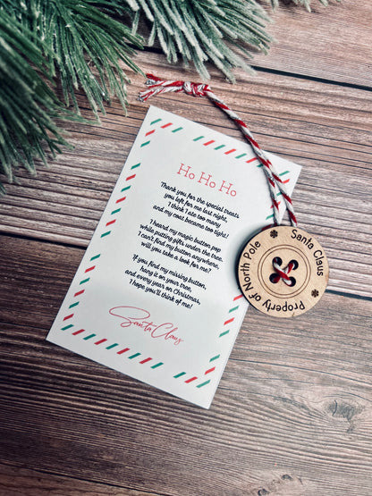 Santa’s button