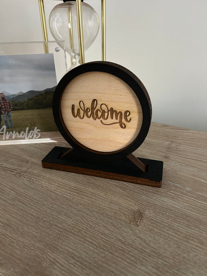 Interchangeable Sign Base - 4”