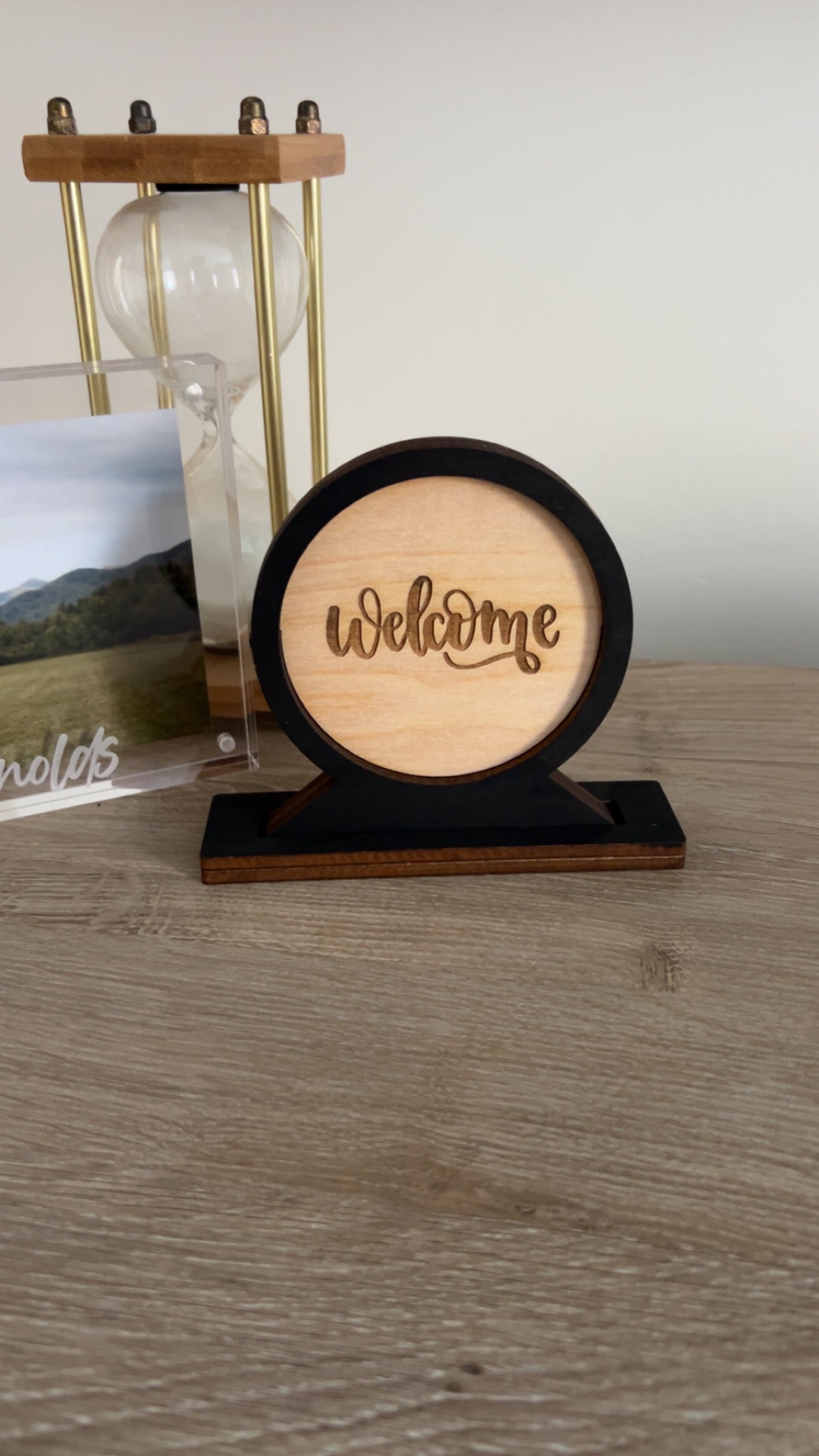 Interchangeable Sign Base - 4”