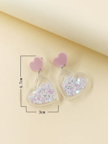 *RTS* Glitter Confetti Drop Studs