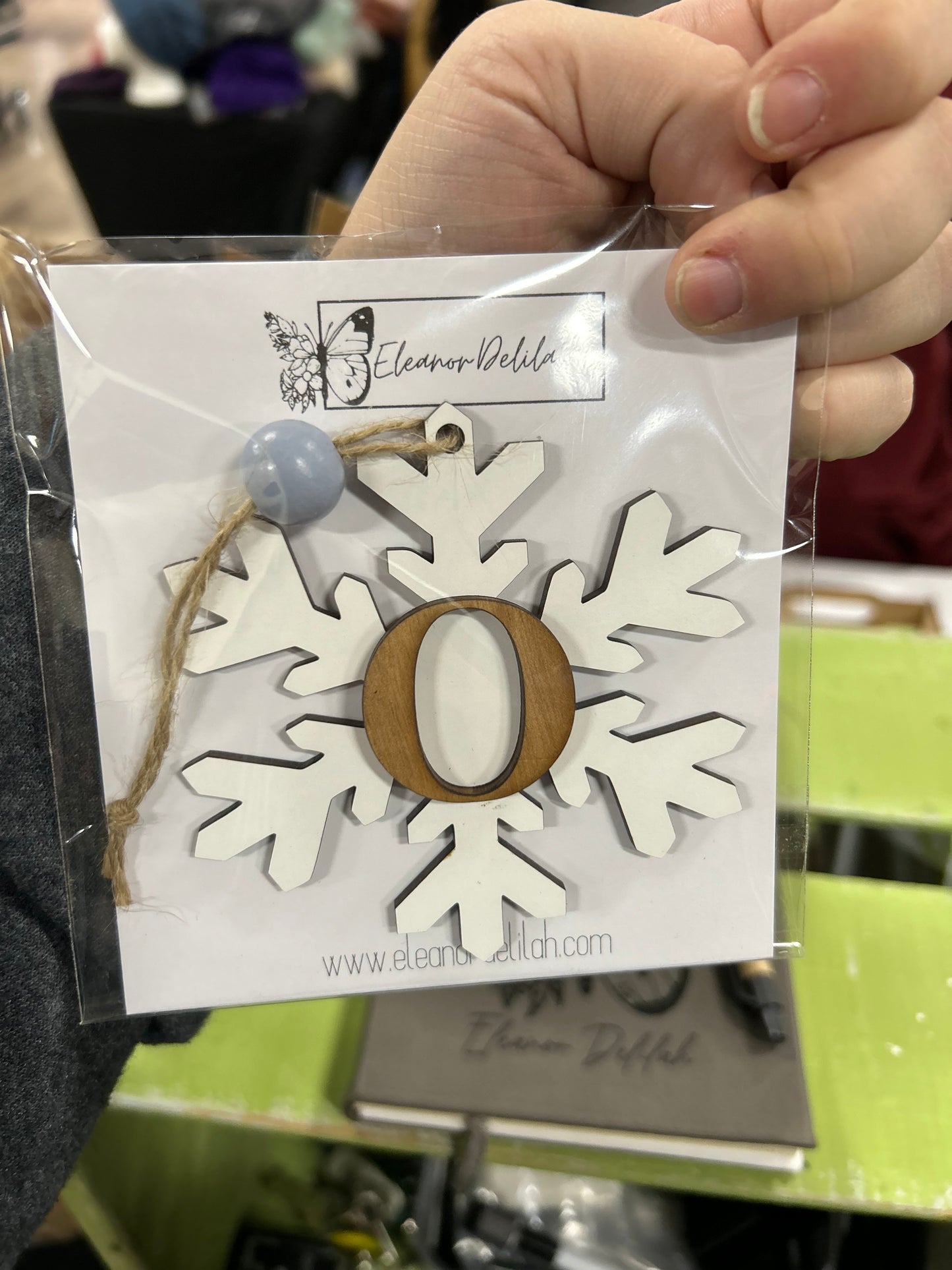 Snowflake ornament