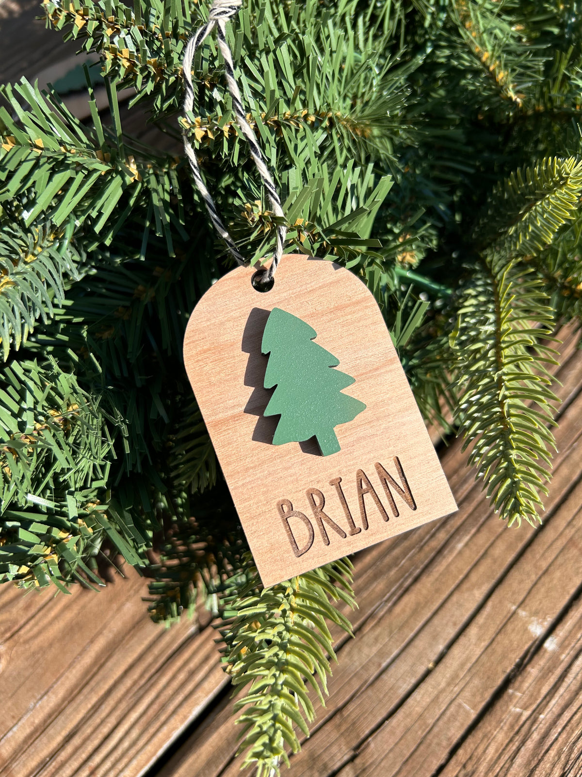 Boho tree ornament