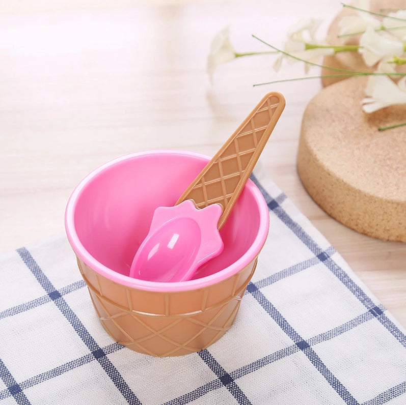 *RTS: Ice Cream Bowl and Spoon Set*