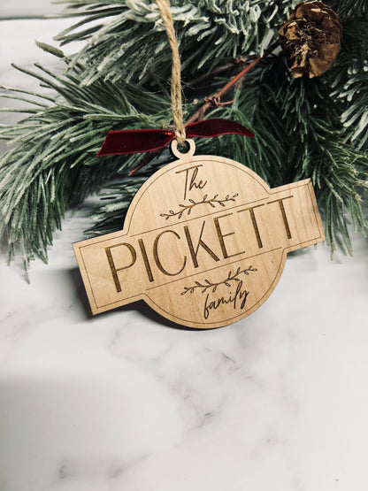Family ornament