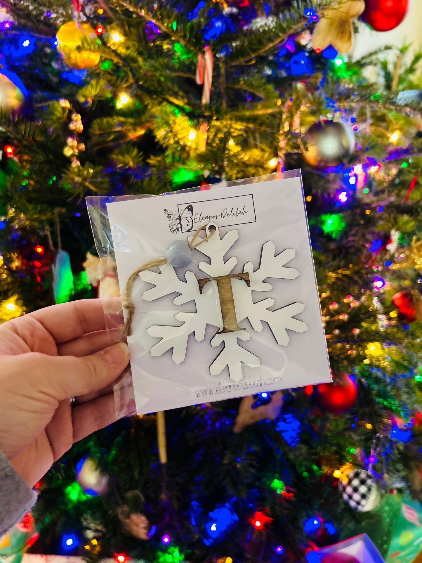 Snowflake ornament