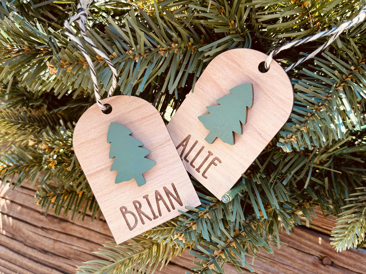 Boho tree ornament