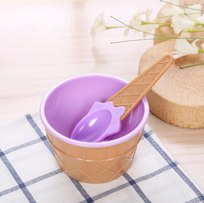 *RTS: Ice Cream Bowl and Spoon Set*