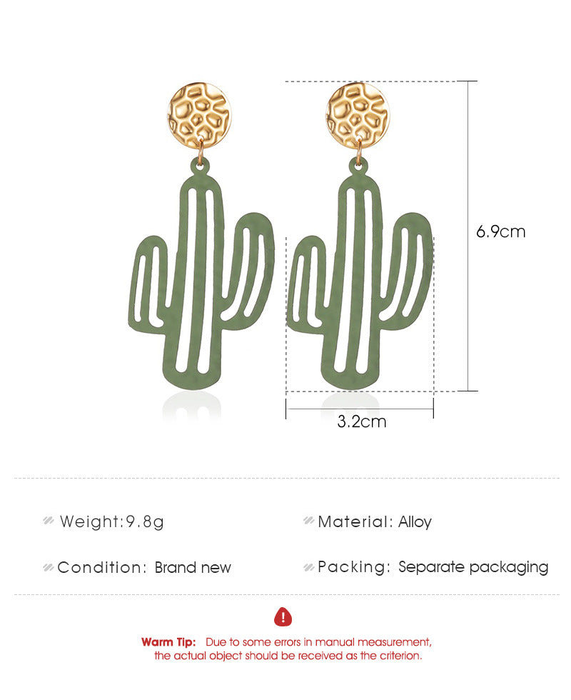 *RTS Spring Cactus Earrings*