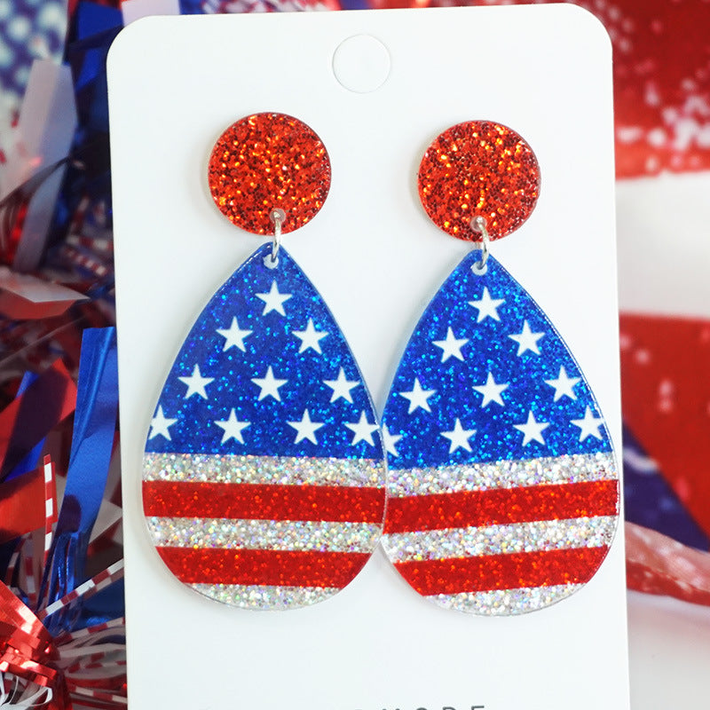 *RTS: Acrylic USA Drop Studs*