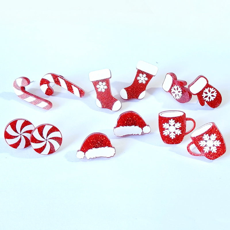 *RTS* Christmas Acrylic Studs