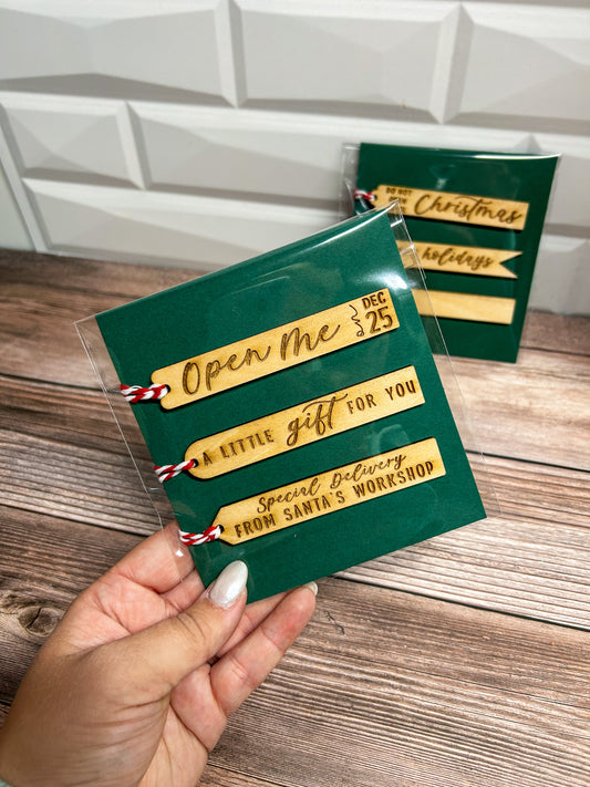 Gift tag set