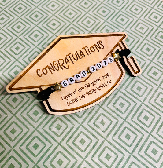 2026 Graduation Bracelet