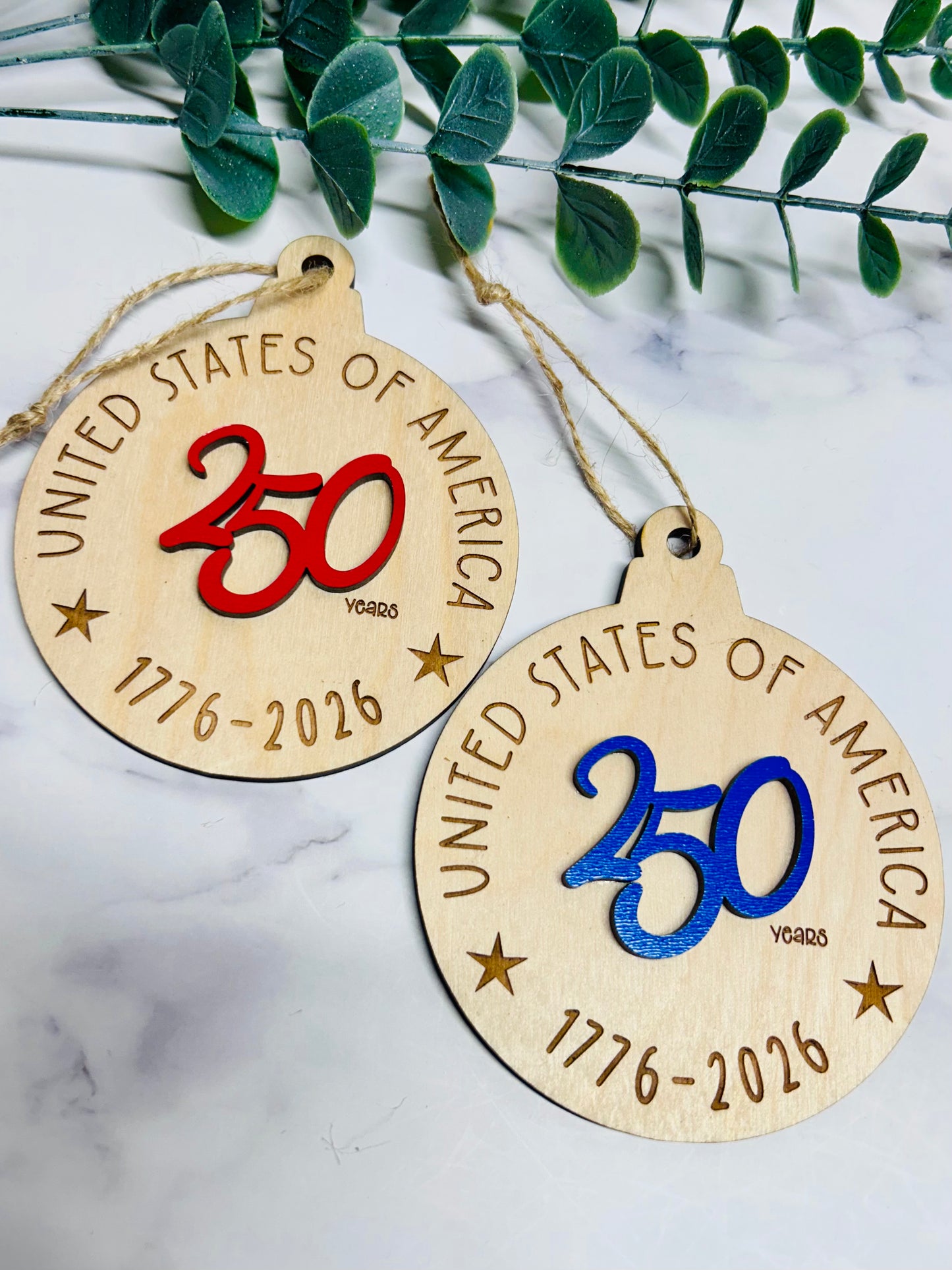 250 year ornament
