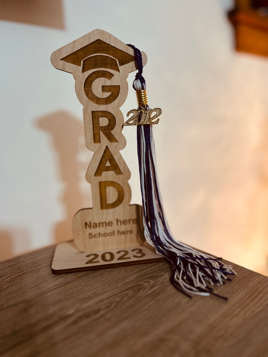 Graduation tassel hanger
