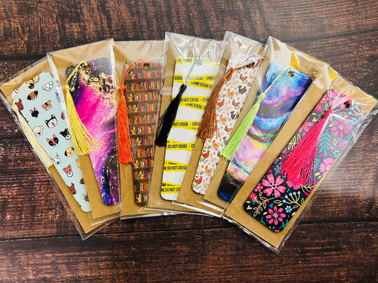 Patterned bookmarks