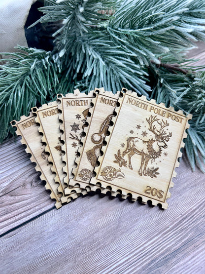 North Pole Post Ornaments