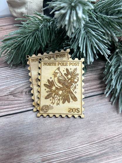 North Pole Post Ornaments