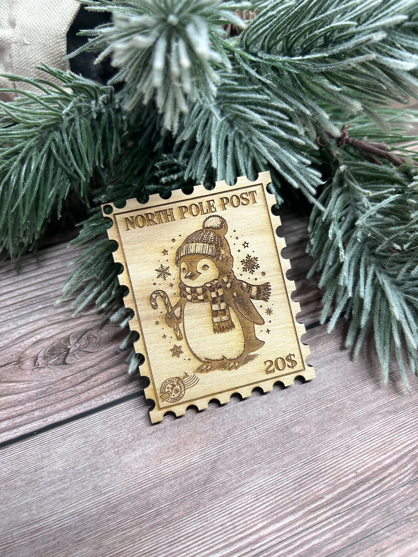 North Pole Post Ornaments