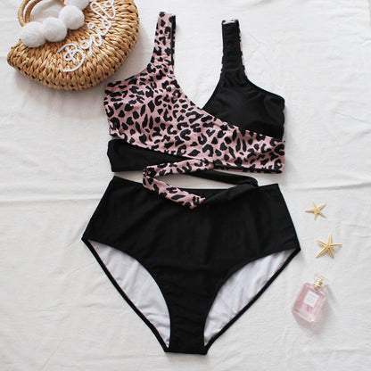 rts: The Leena Leopard Two Piece Swim-