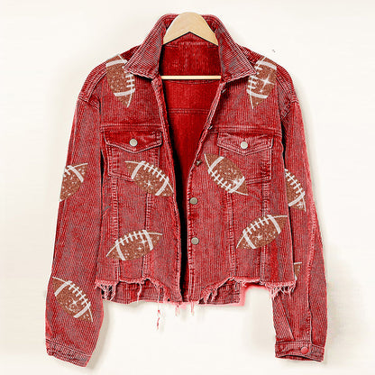 RTS: Football Corduroy Jacket-