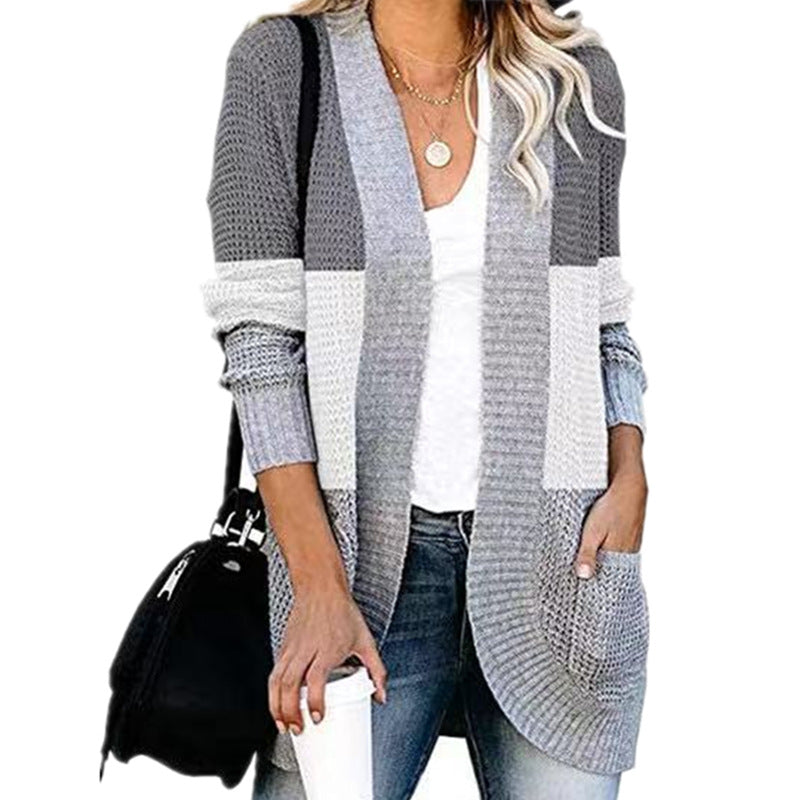 RTS: Zora three tone cardigan-