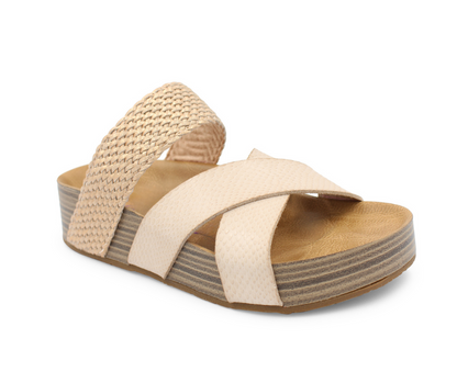 RTS: The Cross Over Slip on Sandal-