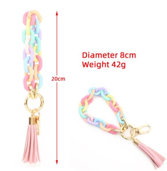 RTS Chain Keyring Bracelets-